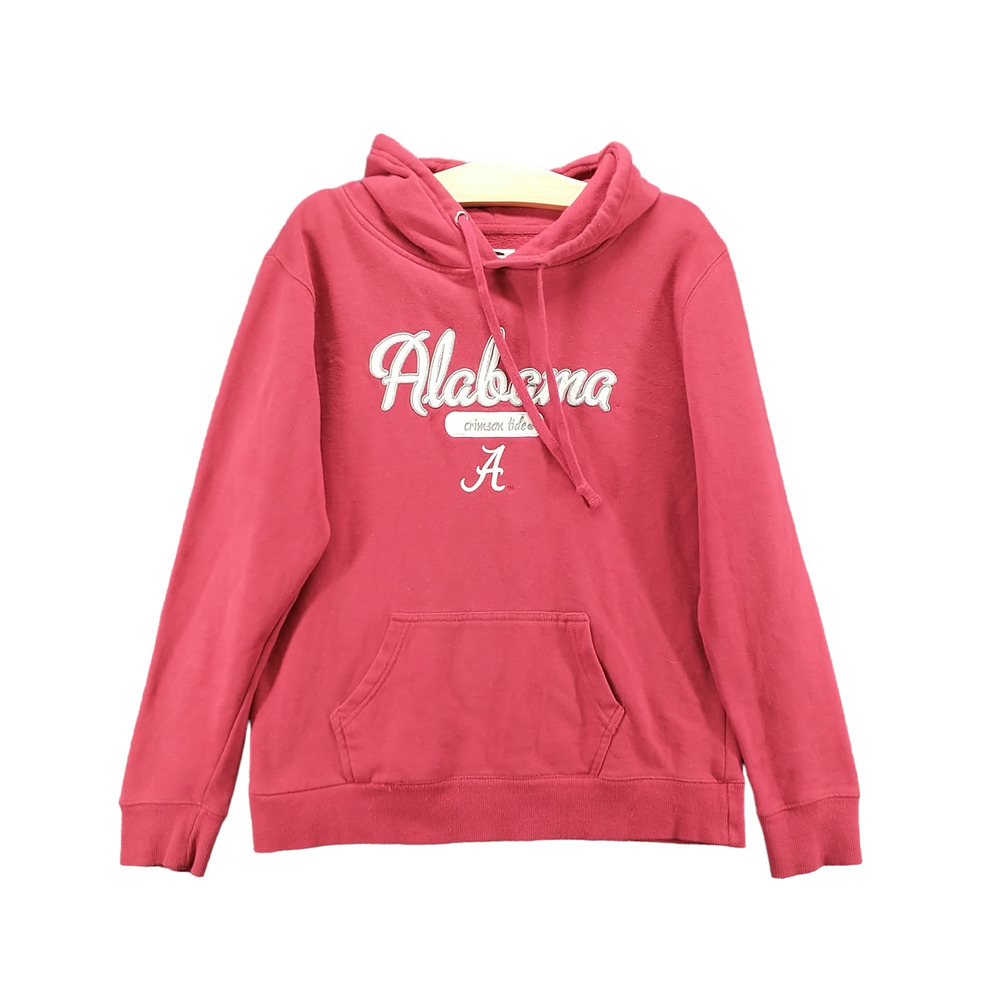 Stadium Athletics Men's Alabama Crimson Tide Hoodie Sweatshirt Red Medium
